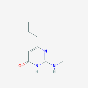 2-(Methylamino)-6-propyl-3,4-dihydropyrimidin-4-one