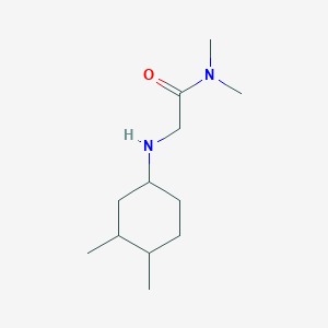 2-[(3,4-dimethylcyclohexyl)amino]-N,N-dimethylacetamide