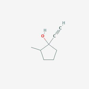 1-Ethynyl-2-methylcyclopentan-1-ol