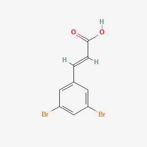 (2E)-3-(3,5-Dibromophenyl)prop-2-enoic acid