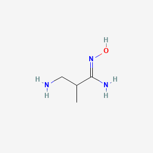 3-amino-N'-hydroxy-2-methylpropanimidamide