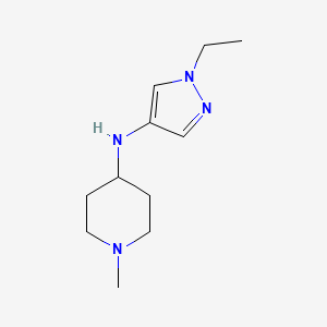 N-(1-Ethyl-1H-pyrazol-4-yl)-1-methylpiperidin-4-amine