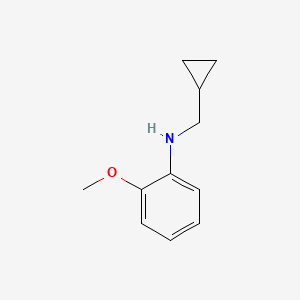 N-(cyclopropylmethyl)-2-methoxyaniline