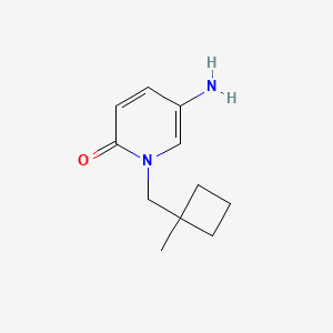 5-Amino-1-[(1-methylcyclobutyl)methyl]-1,2-dihydropyridin-2-one