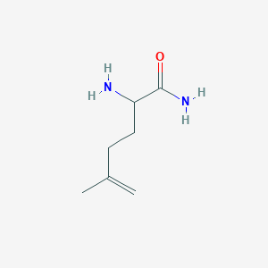 2-Amino-5-methylhex-5-enamide