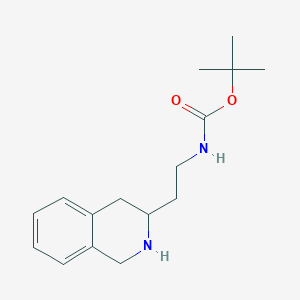 tert-Butyl N-[2-(1,2,3,4-tetrahydroisoquinolin-3-yl)ethyl]carbamate