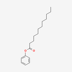 molecular formula C18H28O2 B1329757 苯月桂酸 CAS No. 4228-00-6
