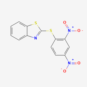 B1329758 2-(2,4-Dinitrophenylthio)benzothiazole CAS No. 4230-91-5