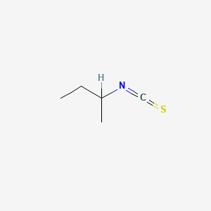 molecular formula C5H9NS B1329762 仲丁基异硫氰酸酯 CAS No. 4426-79-3