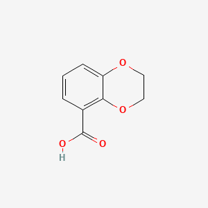 molecular formula C9H8O4 B1329764 2,3-二氢-1,4-苯二噁英-5-羧酸 CAS No. 4442-53-9