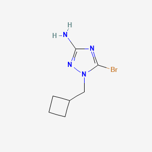 5-Bromo-1-(cyclobutylmethyl)-1H-1,2,4-triazol-3-amine