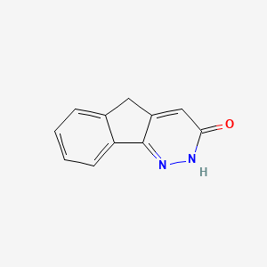 B1329768 5H-Indeno(1,2-c)pyridazin-3-one, 2,3-dihydro- CAS No. 69581-16-4