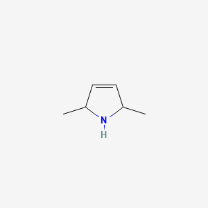 molecular formula C6H11N B1329773 2,5-二甲基-3-吡咯烯 CAS No. 59480-92-1