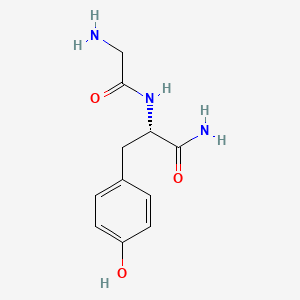 B1329775 Glycyltyrosinamide CAS No. 3715-41-1