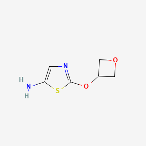 2-(Oxetan-3-yloxy)-1,3-thiazol-5-amine