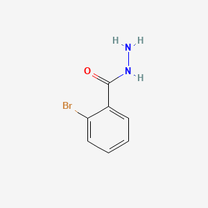 molecular formula C7H7BrN2O B1329780 2-Bromobenzohydrazide CAS No. 29418-67-5