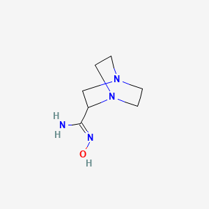 N'-hydroxy-1,4-diazabicyclo[2.2.2]octane-2-carboximidamide