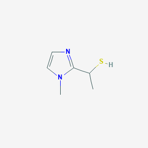 1-(1-methyl-1H-imidazol-2-yl)ethanethiol