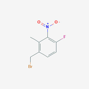 1-(Bromomethyl)-4-fluoro-2-methyl-3-nitrobenzene