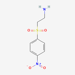 2-(4-Nitrobenzenesulfonyl)ethan-1-amine