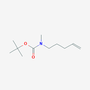 Tert-butyl N-methyl-N-(pent-4-EN-1-YL)carbamate