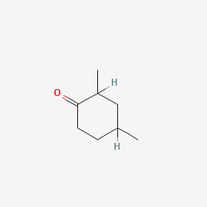 molecular formula C8H14O B1329789 2,4-二甲基环己酮 CAS No. 823-55-2