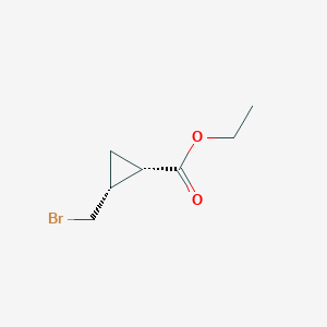 cis-Ethyl 2-(bromomethyl)cyclopropanecarboxylate