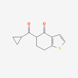 5-Cyclopropanecarbonyl-4,5,6,7-tetrahydro-1-benzothiophen-4-one