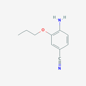 4-Amino-3-propoxybenzonitrile