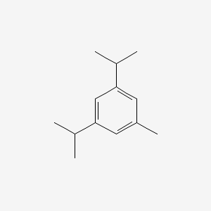 molecular formula C13H20 B1329801 Benzene, 1-methyl-3,5-bis(1-methylethyl)- CAS No. 3055-14-9