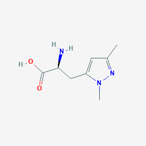 (2S)-2-Amino-3-(1,3-dimethyl-1H-pyrazol-5-yl)propanoic acid