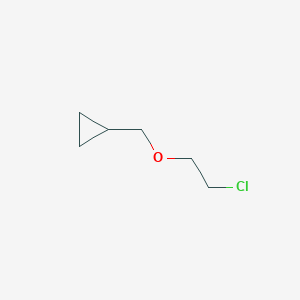 [(2-Chloroethoxy)methyl]cyclopropane