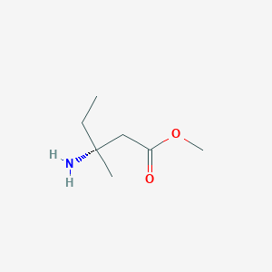 Methyl (3R)-3-amino-3-methylpentanoate