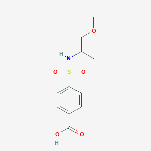 4-{[(2-Methoxy-1-methylethyl)amino]sulfonyl}benzoic acid