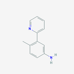 4-Methyl-3-(pyridin-2-YL)aniline