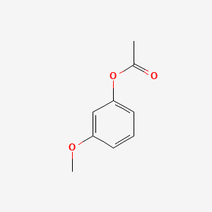 molecular formula C9H10O3 B1329817 3-Methoxyphenyl acetate CAS No. 5451-83-2