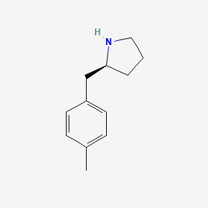 (2S)-2-[(4-methylphenyl)methyl]pyrrolidine