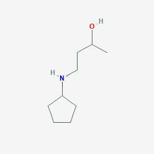 4-(Cyclopentylamino)butan-2-ol