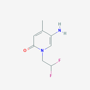 5-Amino-1-(2,2-difluoroethyl)-4-methyl-1,2-dihydropyridin-2-one