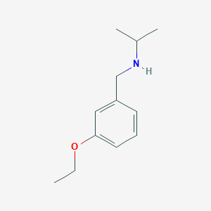 [(3-Ethoxyphenyl)methyl](propan-2-yl)amine