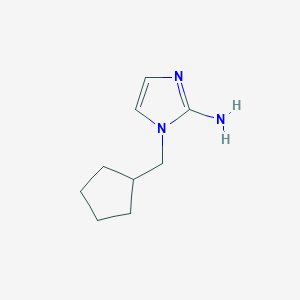 1-(cyclopentylmethyl)-1H-imidazol-2-amine