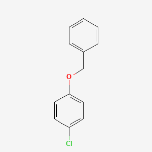 molecular formula C13H11ClO B1329826 4-Benzyloxychlorobenzene CAS No. 7700-27-8