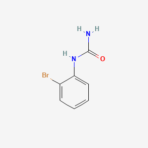 molecular formula C7H7BrN2O B1329827 (2-Bromophenyl)urea CAS No. 13114-90-4