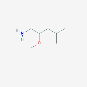 2-Ethoxy-4-methylpentan-1-amine