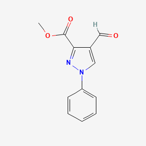 methyl 4-formyl-1-phenyl-1H-pyrazole-3-carboxylate