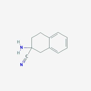 2-Amino-1,2,3,4-tetrahydronaphthalene-2-carbonitrile