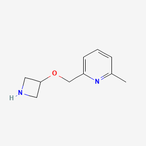 2-[(Azetidin-3-yloxy)methyl]-6-methylpyridine