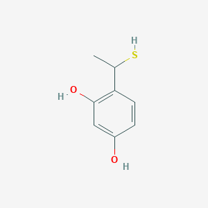 4-(1-Sulfanylethyl)benzene-1,3-diol