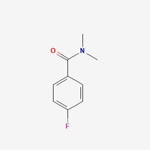 molecular formula C9H10FNO B1329839 4-氟-N,N-二甲基苯甲酰胺 CAS No. 24167-56-4