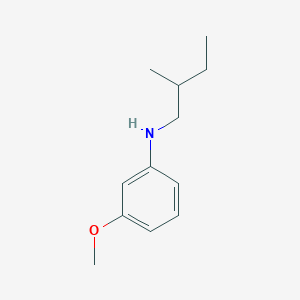 3-methoxy-N-(2-methylbutyl)aniline